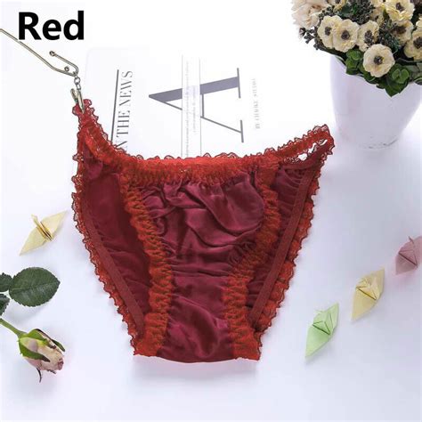 womens silk panties lingerie silk satin underwear briefs knickers g string m 2xl ebay