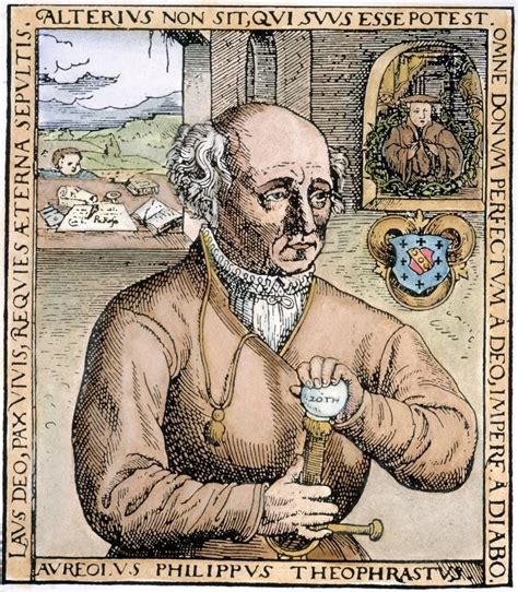 Paracelsus 1493 1541 Nswiss Alchemist And Physician The