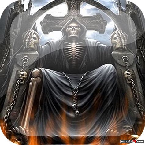 Download Halloween Fire Grim Reaper Live Wallpaper Android