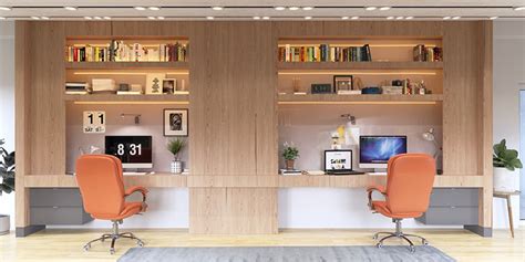 Made with an original design, the office desk for two offers storage space. Bureau double : 10 idées pour partager son bureau