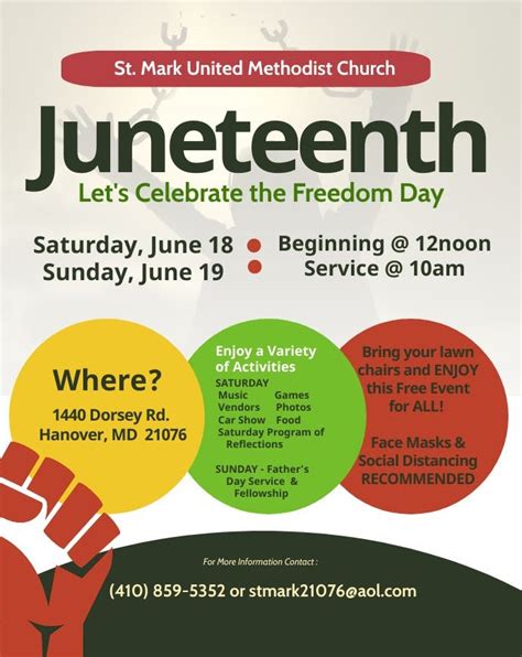 Jun 18 Juneteenthfathers Day Celebration Odenton Md Patch