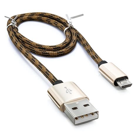 M Micro Usb Kabel Nylon Ladekabel Datenkabel Micro Usb Handy Smartphone Tablet Android Co