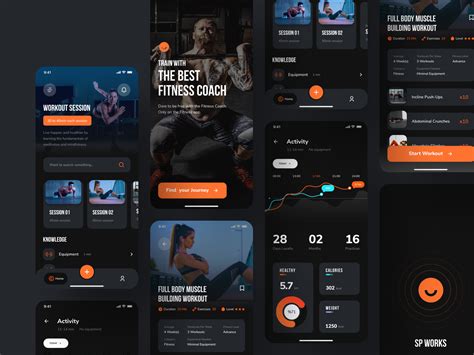 Workout And Fitness Concept App By Uğur Yabar On Dribbble