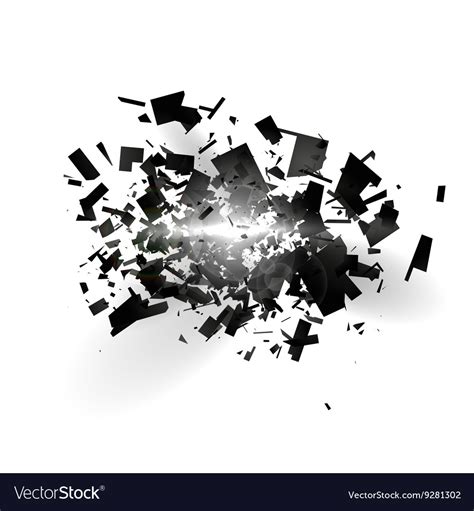 An Abstract Explosion Royalty Free Vector Image
