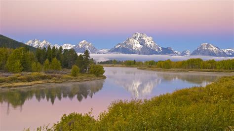 Cetar Membahana Oxbow Bend Of The Snake River And Mount