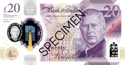 United Kingdom New 20 Pound Note B209a Reported For Introduction Mid