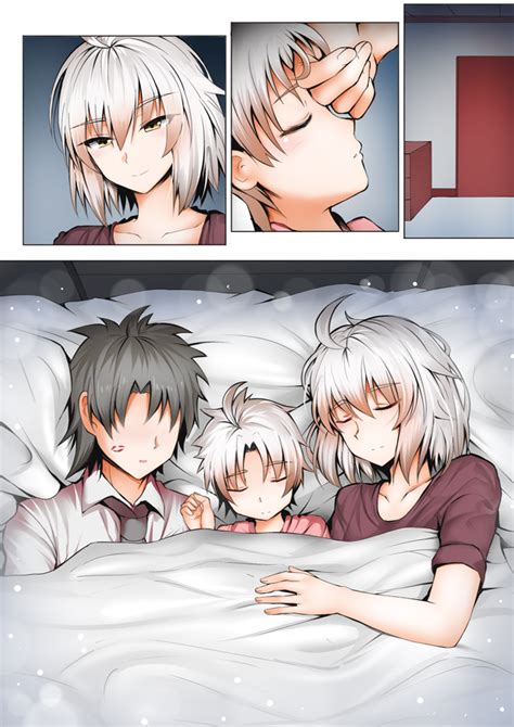 jeanne d arc alter fujimaru ritsuka and jeanne d arc alter fate and 1 more drawn by ginhaha