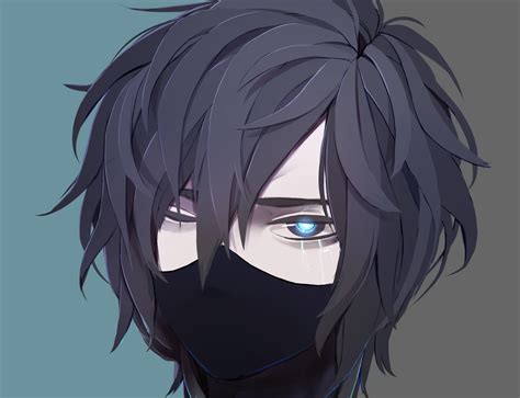 Cool Anime Boys With Black Hair And Eyes Wallpapers