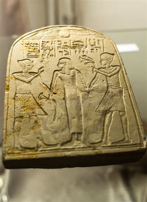 Egyptian Tablet Stock Image Image Of Hieroglyphs Life 50660551