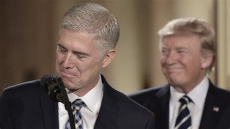 Neil Gorsuch Speech At Trump Hotel Draws Protests Cnn Politics