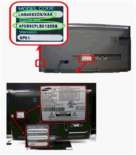 How Can We Find The Serial Number And Model Of Samsung Tv Samsung
