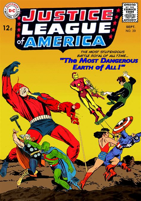 Avengersvsjla Part2 1008×1440 Pixels Classic Comics Dc