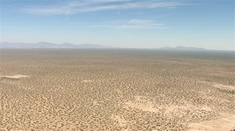 Hd Stock Footage Aerial Video Of A Wide Desert Plain In New Mexico