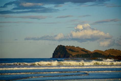 Spiagge Della Nuova Zelanda Bella Vista Sul Mare Ed Oceano Blu
