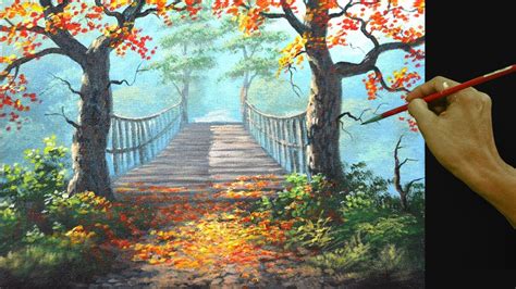 Acrylic Landscape Painting Free Painting Tutorials How To Paint Water