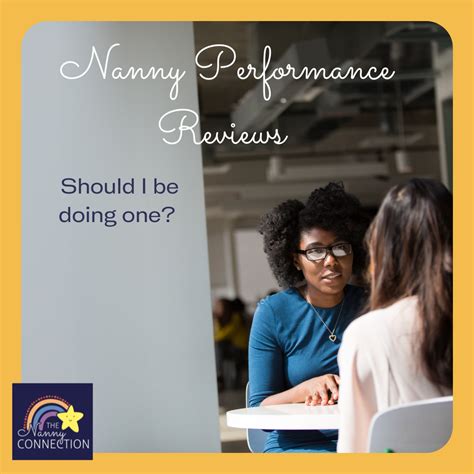 how to conduct a nanny performance review and appraisal nanny blog