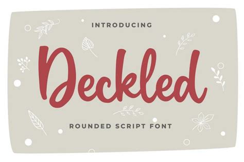 Deckled Rounded Script Font Archives Dfonts