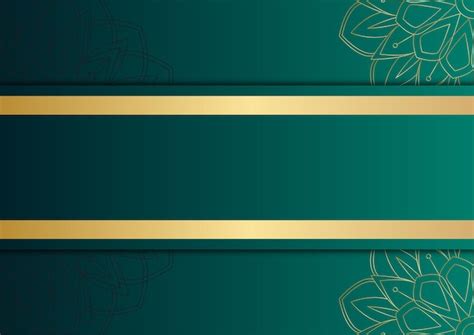 Premium Vector Abstract Pattern Luxury Dark Green And Gold Background
