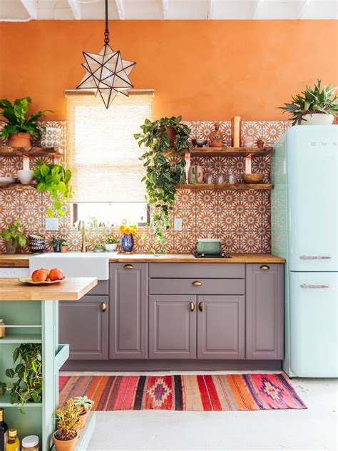 Quirky And Colourful Kitchen Inspo Interior Design Kitchen Trendy Home