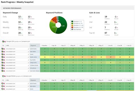 Seo And Marketing Report Pdf System Templates Rank Ranger