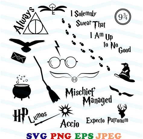 Unlock Your Magic With Free Harry Potter Svg Files For Cricut