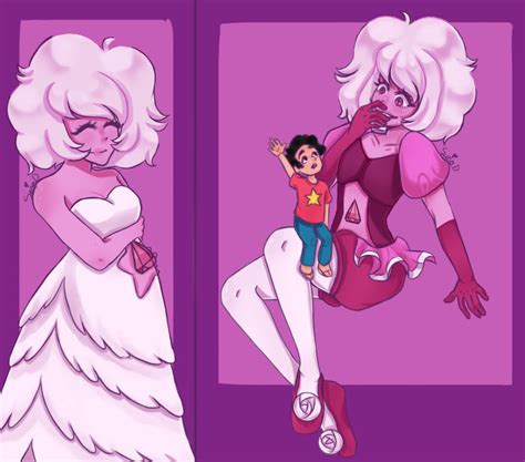 Pink Diamond And Steven Universe Spoiler By Sarademons14
