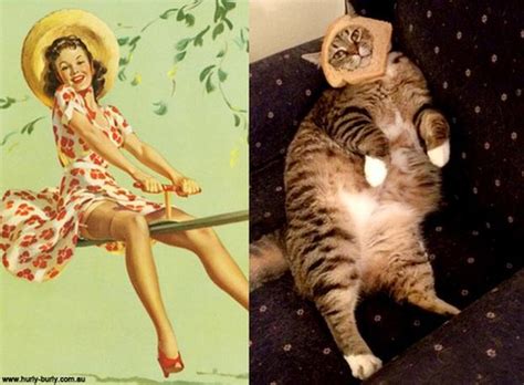 Cats That Look Like Pin Up Girls 24 Pics Pleated Jeans