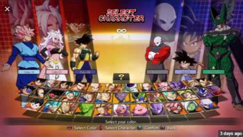 Z fighters and company during dragon ball gt. Dragon Ball FighterZ / Characters - TV Tropes