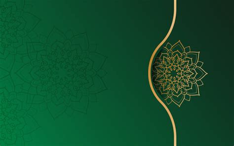 Islamic Background Green