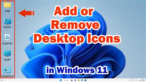 How To Add Or Remove Desktop Icons In Windows 11 Pc Or Laptop 2024