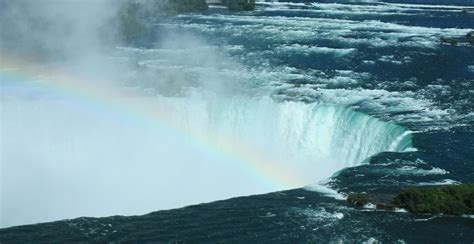 Rainbow At Niagara Falls Seen From The Canadian Side Oc 3972x2052