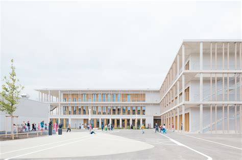Four Primary Schools In Modular Design Wulf Architekten Archdaily