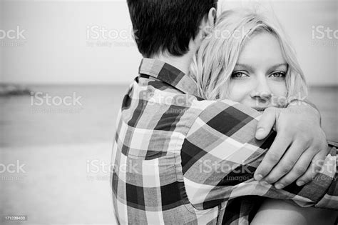 Young Couple Embracing Stock Photo Download Image Now Couple