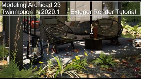 Modeling Twinmotion 20201 Exterior Render Tutorial Youtube