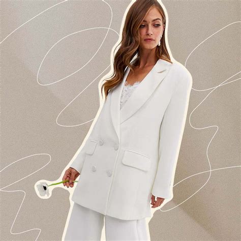 The 14 Best Wedding Suits For Brides Of 2023