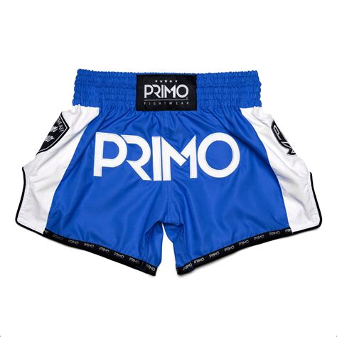 Classic Blue Fight Shorts Primo Fight Wear Official