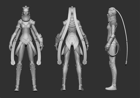 [riot creative contest 2017] character art project jinx — polycount
