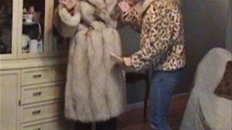 Fur Coat SHE SPY VS Fur Coat SHE SPY Gina Rae Michaels BONDAGE
