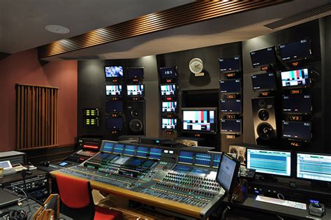 TV Studio of A Broadcasting Station - Nihon Onkyo Engineering Co., Ltd.