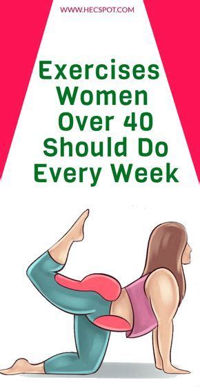These Are 8 Exercises Women Over 40 Should Do Every Week Hecspot