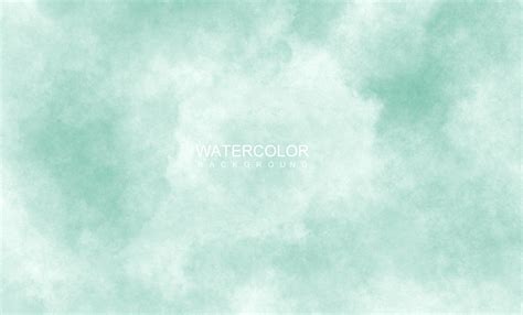 Mint Green Watercolor Background