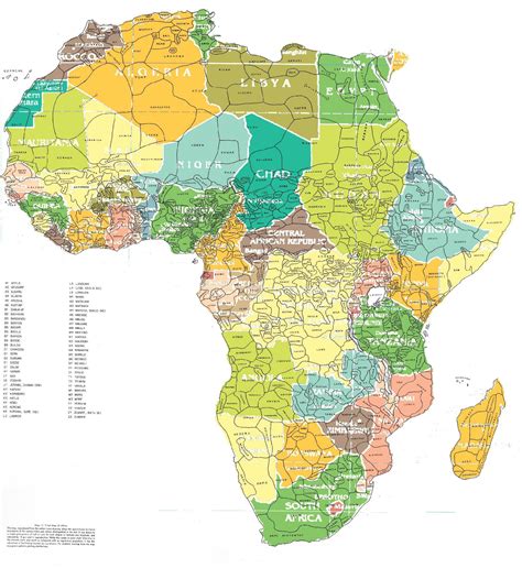 African Countries Map African Tribes South Africa Map New Africa