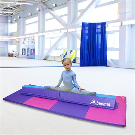 Beemat Folding Gymnastic Balance Beam And Mat Pack Gymnastics Equipment