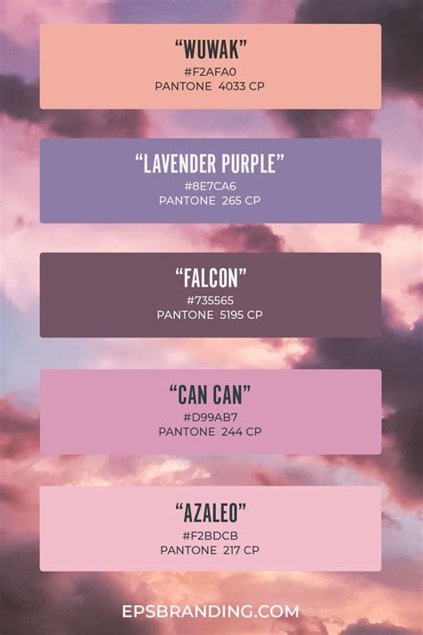 17 Beautiful Pink Color Palettes Eps Branding Pantone Colour Palettes
