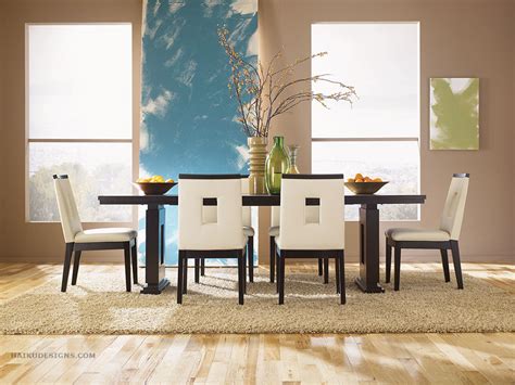 If you love to entertain and love a chic, contemporary finish, these styles may be just what you need to add the right kind of. Modern Furniture: Asian Contemporary Dining Room Furniture ...
