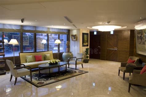 Small Hotel Lobby Editorial Image Image Of Coffee Furniture 63860770