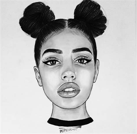 Viral 13 Black And White Drawings Of Women Faces Newest