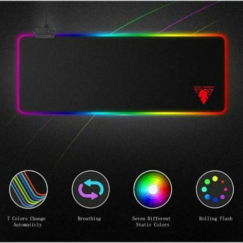 Jedel Rgb Gaming Mouse Pad Mm X Mm X Mm Falcon Computers