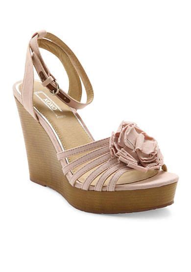 XOXO Raina Wedge Sandal Online Only Sandals Brands Women S Shoes