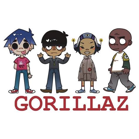 This Is A Very Nice Artistic Rendering Of The Gorillaz Ya Know Very